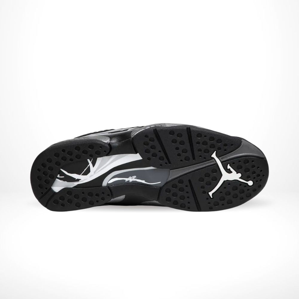 Air Jordan 8 Retro Chrome Triple Black