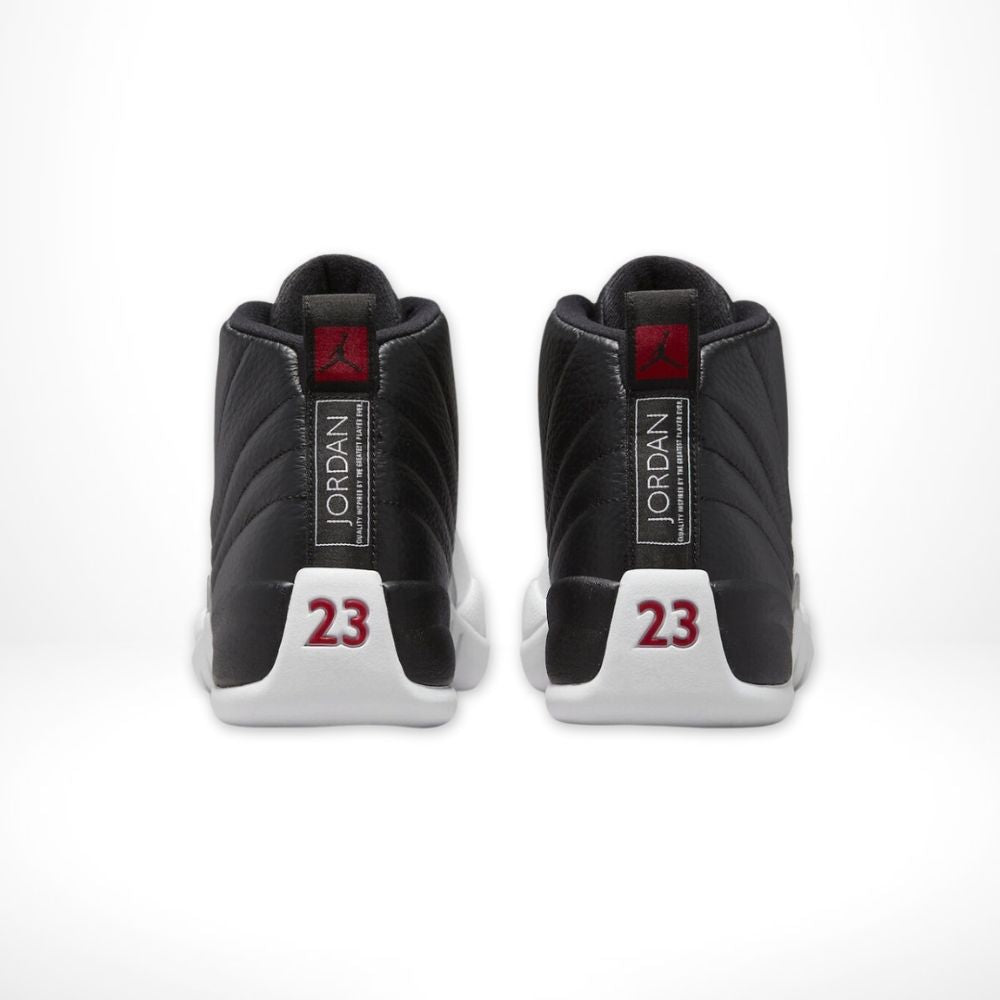 Air Jordan 12 Retro Playoff Black White 2022