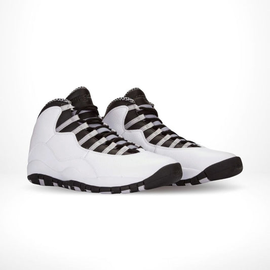 Air Jordan 10 Retro Steel White Black 2013