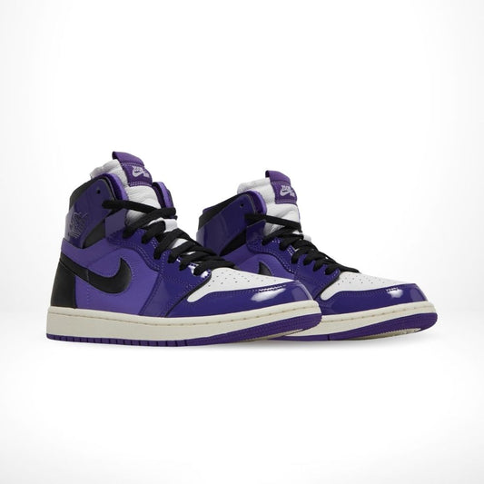 Air Jordan 1 High Zoom Air CMFT Purple Patent White
