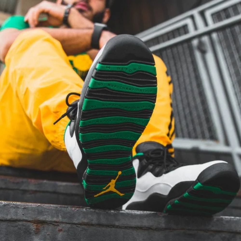 Air Jordan 10 Retro Seattle Black White 2019